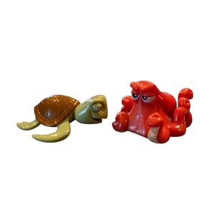 Disney Pixar Finding Nemo Crush Squirt Turtle Hank Octopus PVC Toy Figures 2015